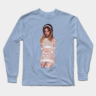 Suki  60s Heart Long Sleeve T-Shirt